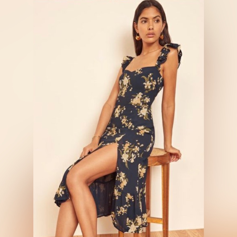 Reformation Bondi Floral Midi Dress